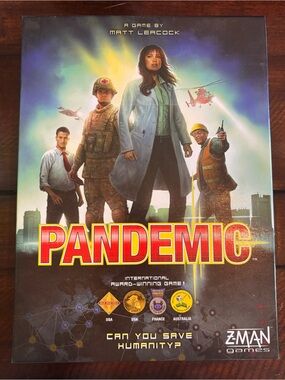 Pandemic Board Game - Multicolor